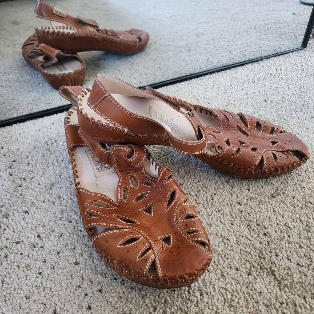 Pikolinos Vallarta Leather Sandals EU 41 - Comfort Spanish Made